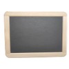 Rheita 5000-1 Premium Slate Board with Natural Wood Frame Lined