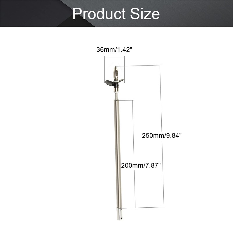 Fielect Drive Shaft w Propeller and Universal Joint for RC