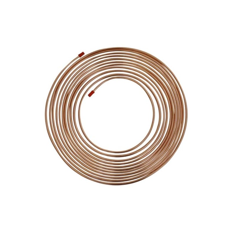 Copper Brake Pipe 25FT x 3/16