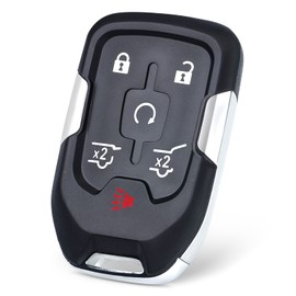 Keyecu Remote Smart Key Housing Shell 6 Button for Suburban Tahoe HYQ1AA,Empty Shells Only