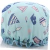 TOVINANNA 2pcs Woman Shower Caps Bath Bonnet Waterproof Shower Caps