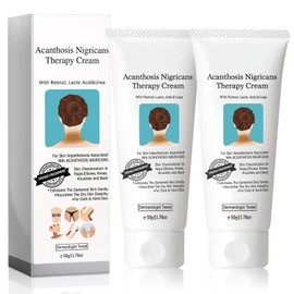 2 Pcs Acanthosis Nigricans Crema,Mejora la Pigmentación, Unifica el Tono de la Piel e Hidrata. Úsalo en Axilas, Brazos y Rodillas para Obtener Resultados Visibles.