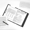 Pechor Clipboard Folder A4 Foldover Plastic PVC Covered, Foldable 360