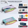 APTENSKO RFID Blocking Travel Wallet with Adjustable Lanyard, Small Nylon