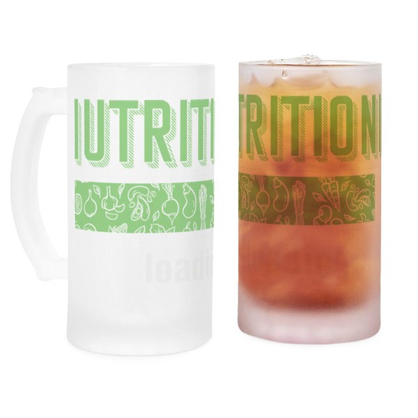 CafePress Health Conscious Dietitian Diet Food Frosted Stein 16 oz