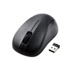 Elecom M-K5DRKBK/RS Wireless Mouse, Small, Antibacterial, RoHS Compliant, Black