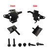 Heavy Duty Fence Self-Locking Gate Latch – Black Finishing Post
