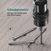 VOOXA Premium | Pack of 100 Patio Screws 5 x