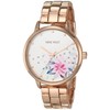 Nine West Women's Crystal Accented Bracelet Watch