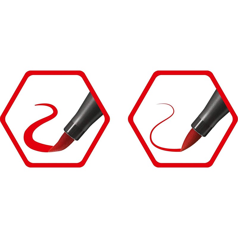 STABILO Pen 68 brush yellow