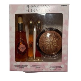 Physicians Formula 4 PC Nourishing Argan Body & Lip Oil Glow Baked Bronzer NWT
