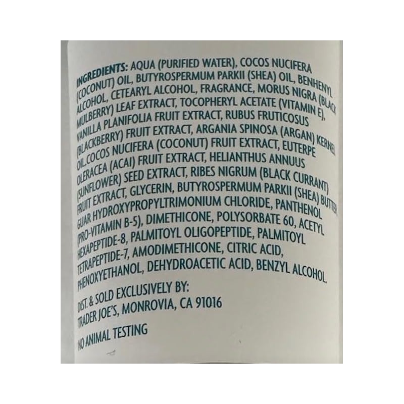 Trader Joe's Shea Butter & Coconut Oil Hair Mask 5.1