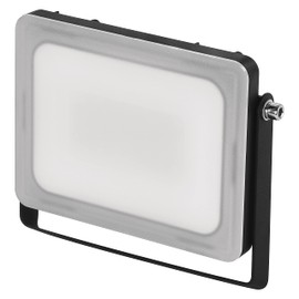 EMOS ILIO ZS2520 LED Spotlight 21 W, Brightness 1900 lm, IP65 Waterproof Floodlight for Wet Rooms or Outdoors, Neutral White 4000 K, CRI > 80, Service Life 25000 Hours, Aluminium, W, Black, 20 Watt