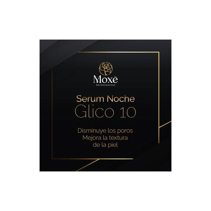 Serum Noche Ácido Glicólico Moxé Renovación, Manchas Y Acné
