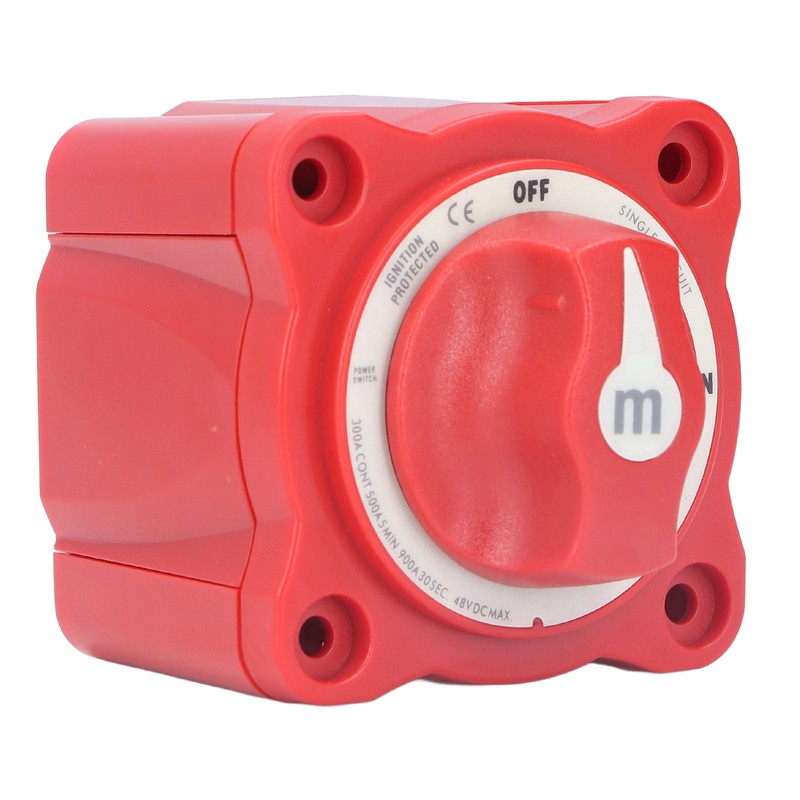 300A Battery Disconnect Switch ON/Off Single Circuit Power Isolator IP66