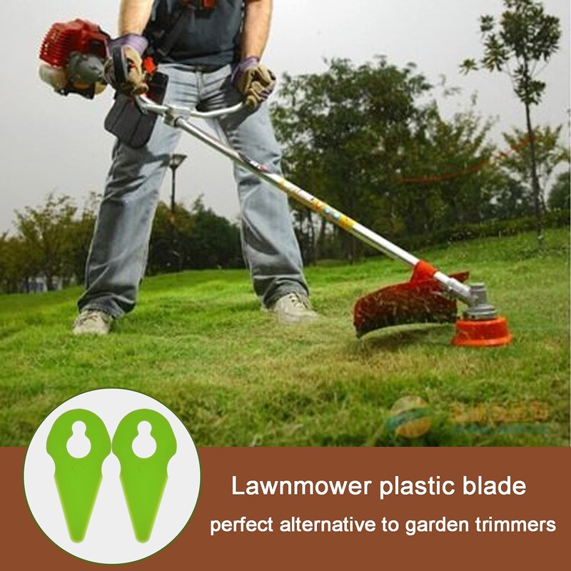 Poweka Lawnmower Plastic Cutting Blade for Compatible with Gtech ST01