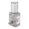 Worm Gear Motor High Torsion 12mm Single Shaft Self Locking