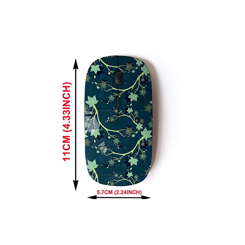 CJCBROES 2.4G Wireless Mouse with Cute Pattern Design for All