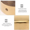 Uonlytech Handrail End Caps 2 Pack Round Hand Railing End