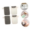 Mobestech 4pcs Exfoliating Soap Pouches for Bath Mesh Soap Bags