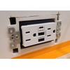 iMBAPrice BE3-2 (3-Gang) Electrical Power Outlet Box Extender - White,