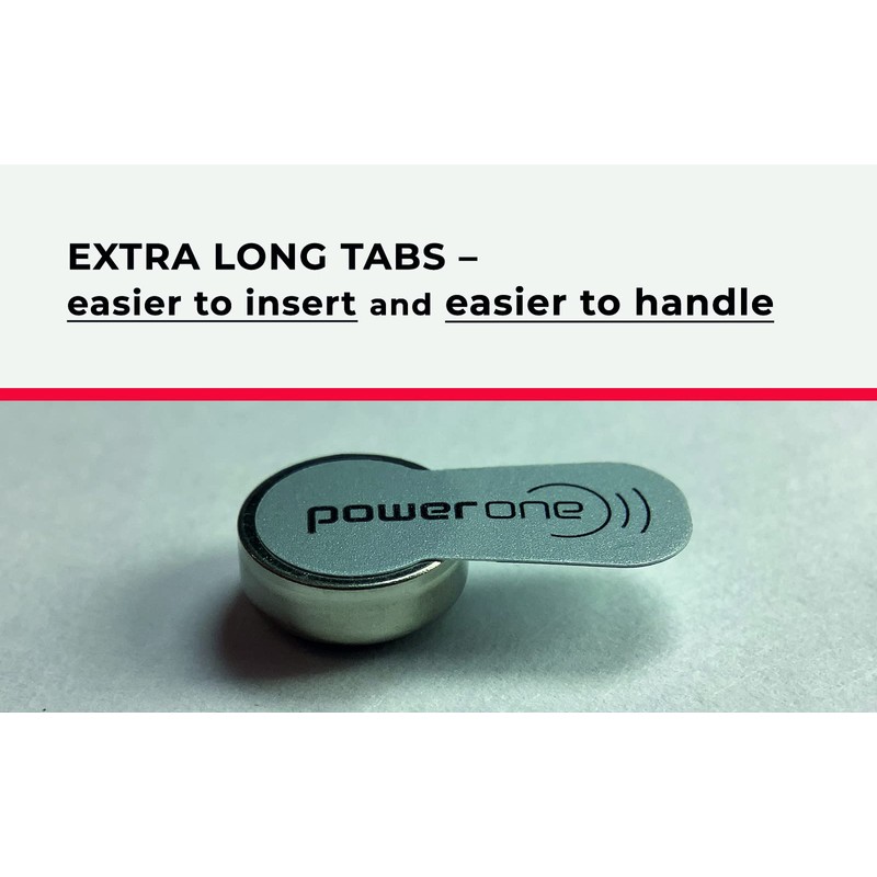 PowerOne Hearing Aid Batteries Size 312 - 50 Packs of
