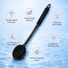 Body Brush, Double-Sided Function, Shower Back Brush, Suitable for Sensitive