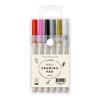 Withshan Selection Nail Drawing Pen Set (6 Colors) / 위드샨