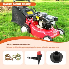 Fenhaliny 25 462 03-S 192980GS 78299GS Fuel Shut Off Valve Service Kit Bushing Filter Grommet Compatible with BS 78299GS 80270GS Rotary 13116 Plastic Gas Tank Engine Generator Pressure Washer