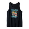 Trumpy Trout Funny Conservative Political Design Tank Top