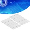 10pcs Flat Mending Plates, Straight Braces Aluminum Heavy Duty Mending