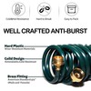 Lightweight EVA Recoil Garden Hose: Retractable Coil Water Hoses with
