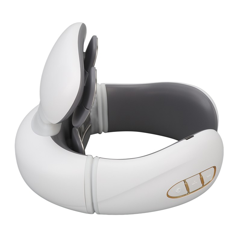 USB Intelligent Neck Massager 6 Modes Kneading Hot Compress TENS