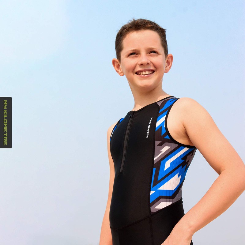 MY KILOMETRE - Traje de entrenamiento de triatlón para jóvenes,