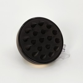 Esha Girl Soft Silicone Scalp & Head Massager Black