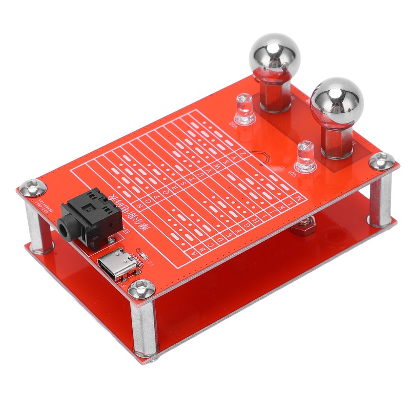 Automatic Telegraph Key Touch Sensitive CW Contact Key for Shortwave