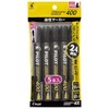 PILOT PMPM50B5B Permanent Markers, 400, Medium Point, Chisel Tip, Black,