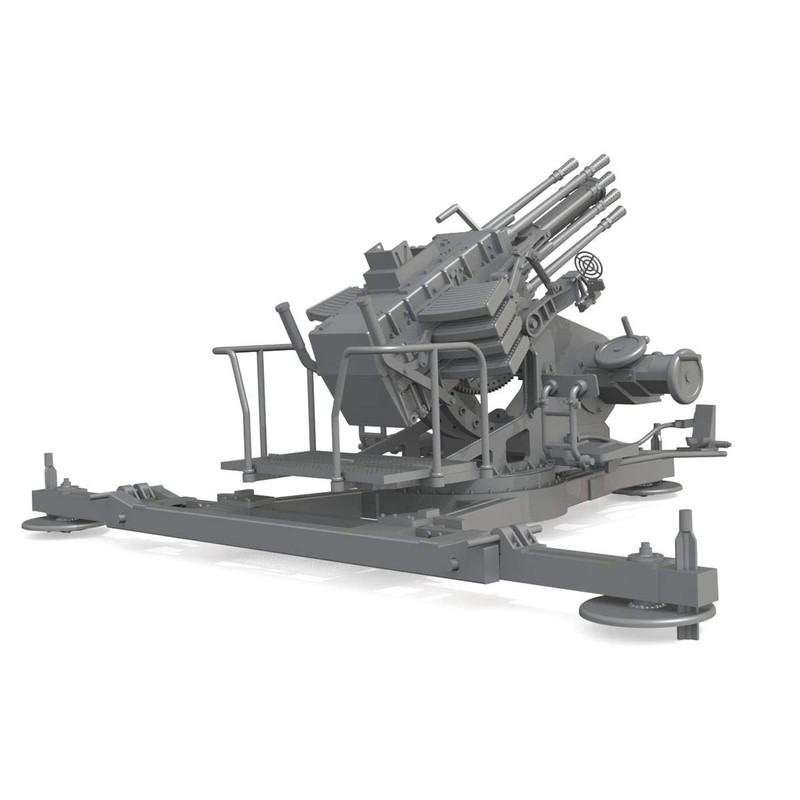 Das Werk DW35005 1/35 2 cm Salve Machine Cannon SMK