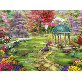 Ki Puzzles Rompecabezas Gazebo En Jardin 1000 Pz Ki Puzzles Caplyn Dor