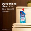 CLOROX Toilet Bowl Cleaner Clinging Bleach Gel, Ocean Mist, 24