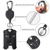 Retractable Key Chains, ID Holders, Work Card Holder, Suitable for