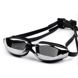 Wavewish Ocean View Mirror Coated Goggles (Black) / 웨이브위시 오션뷰 미러코팅 물안경(블랙)