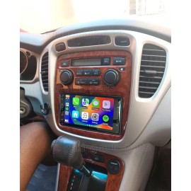 Vorally 4+64GB Android 13 For 2000-2007 Toyota Highlander Car Stereo Radio Carplay WIFI