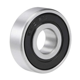 sourcing map 6201-2RS Deep Groove Ball Bearing Double Sealed Ball Bearing 12 x 32 x 10 mm