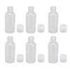 6pcs Camping Spice Containers Mini Portable Transparent Spice Jar Kit
