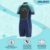 Goldfin Kids Wetsuit, 3mm Shorty Wetsuits for Boys Girls Neoprene