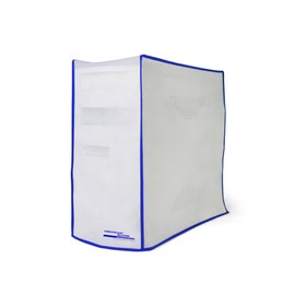 Dust and Water Resistant Silky Smooth Antistatic Vinyl Computer CPU dust Cover (4.5W x11H x14D)