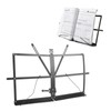 Folding Sheet Music Stand Metal Adjustable Portable Foldable Desktop Table