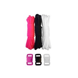 PARACORD PLANET 550Lb Type Iii Paracord Combo Crafting Kits With Buckles Bridal