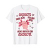 Axolotl Sind Sweet, Cute Axolotl for Children, Axolotl T-Shirt, White,